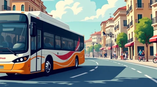tourist bus